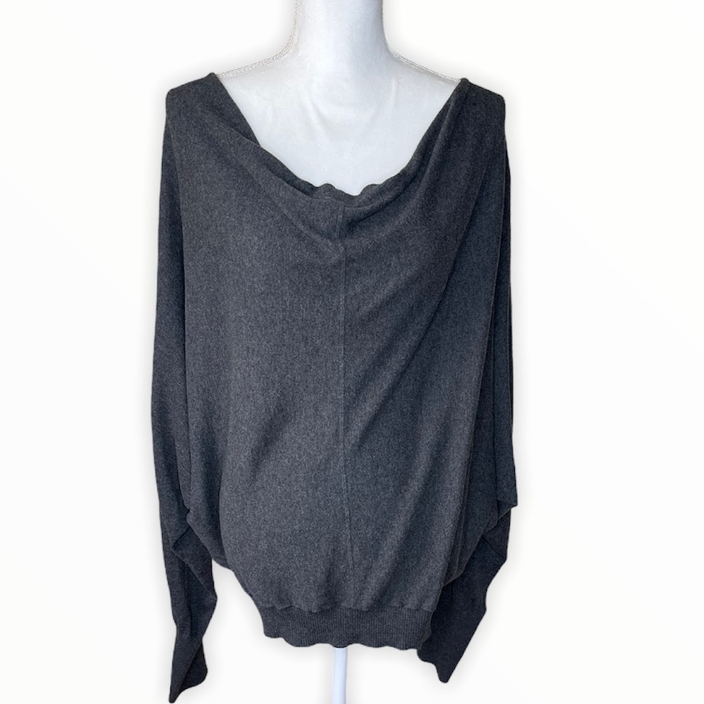 AllSaints cowl-neck  long sleeve sweater  size 10